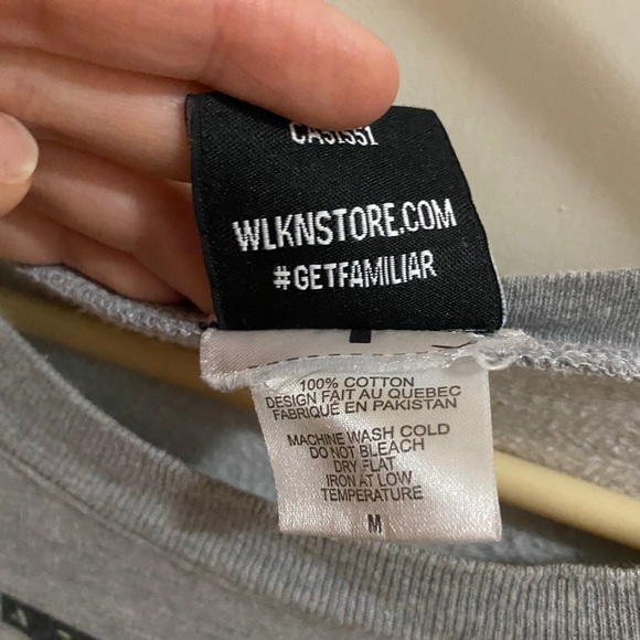 WLKN Grey Crewneck - Picture 2 of 4